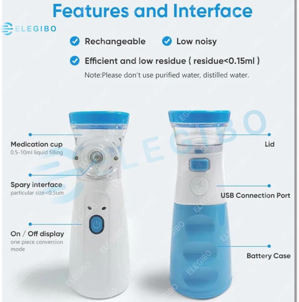Portable Mesh Nebulizer Handheld